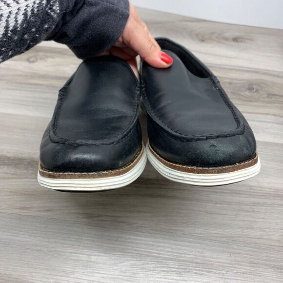 Cole Haan Men\'s Original Grand Venetian Loafer Black Leather Slip On Size 8 M main image 5